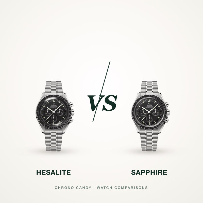 Omega Speedmaster Moonwatch: Hesalite vs Sapphire