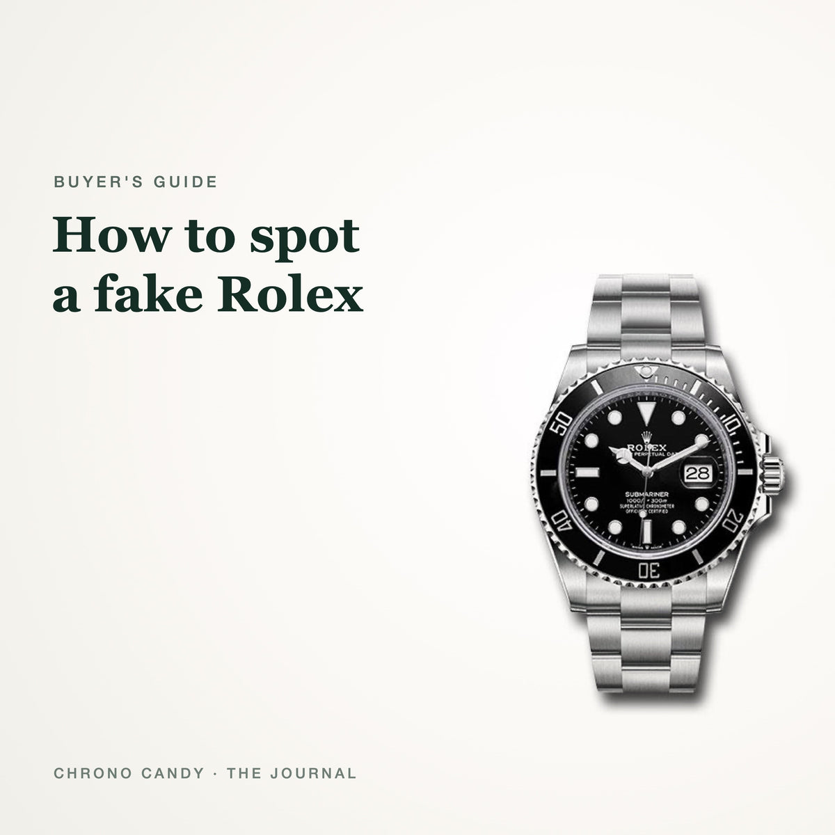How to Spot a Fake Rolex: 10 Checks Before You Buy