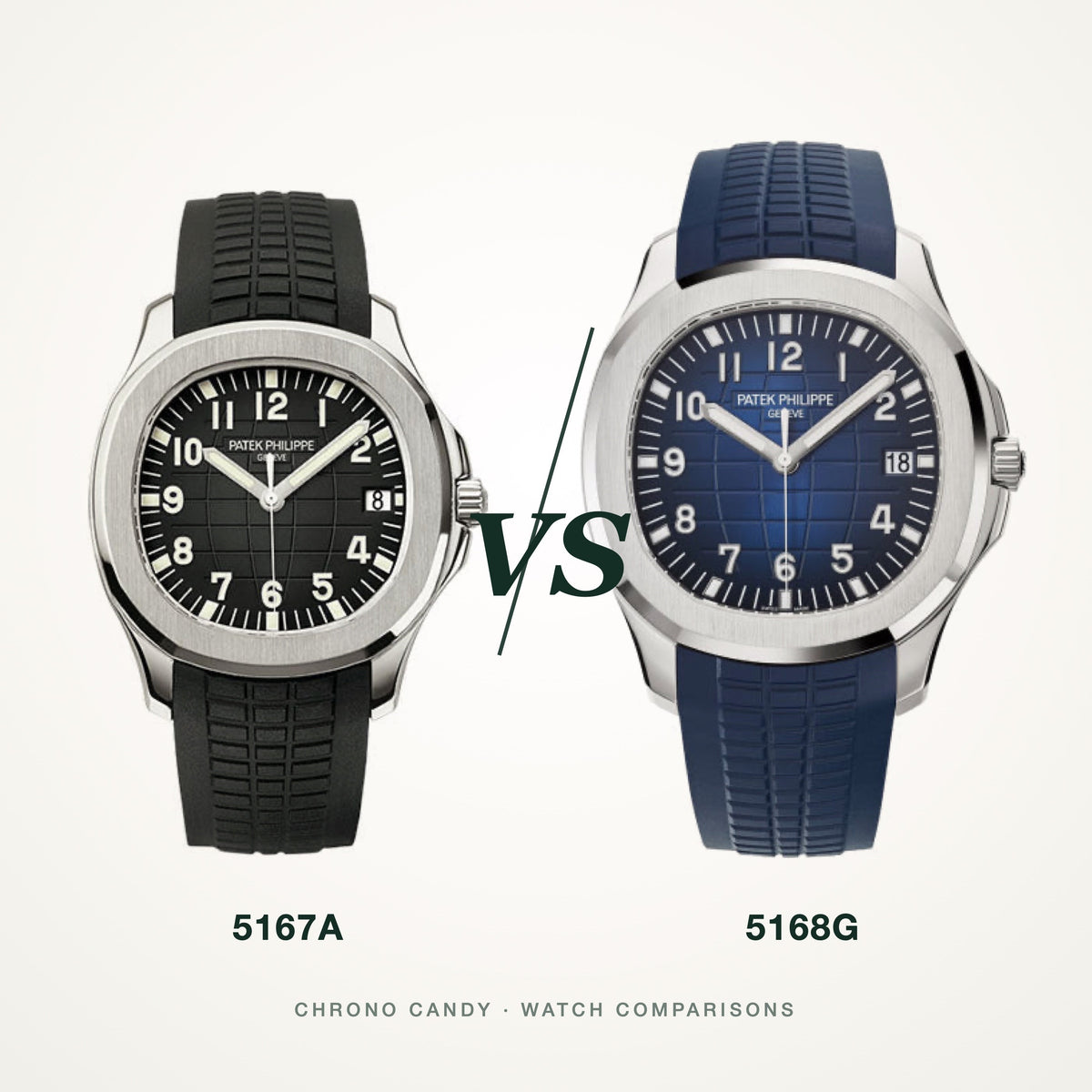 Patek Philippe Aquanaut 5167A vs 5168G: Steel Classic or White Gold "Jumbo"