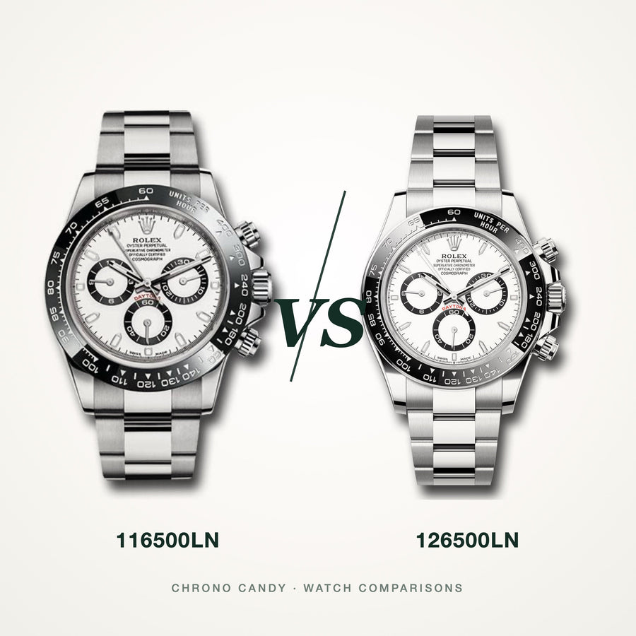 Rolex Daytona 116500LN vs 126500LN: What Changed in the New Daytona