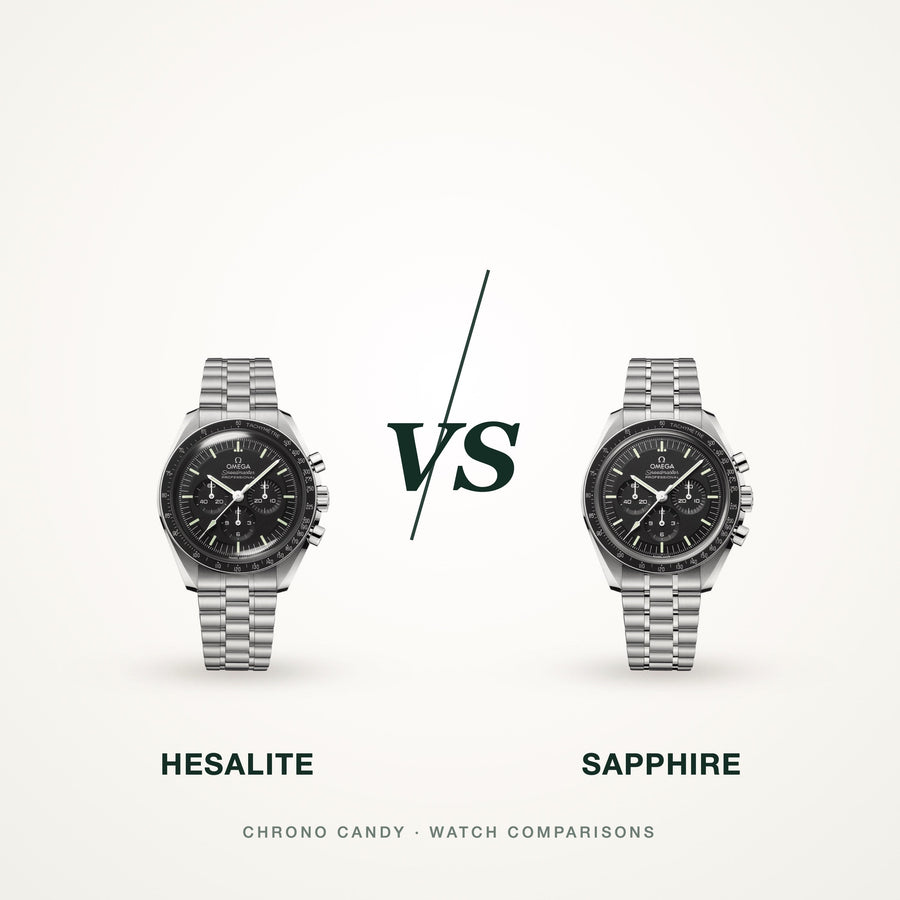 Omega Speedmaster Moonwatch: Hesalite vs Sapphire