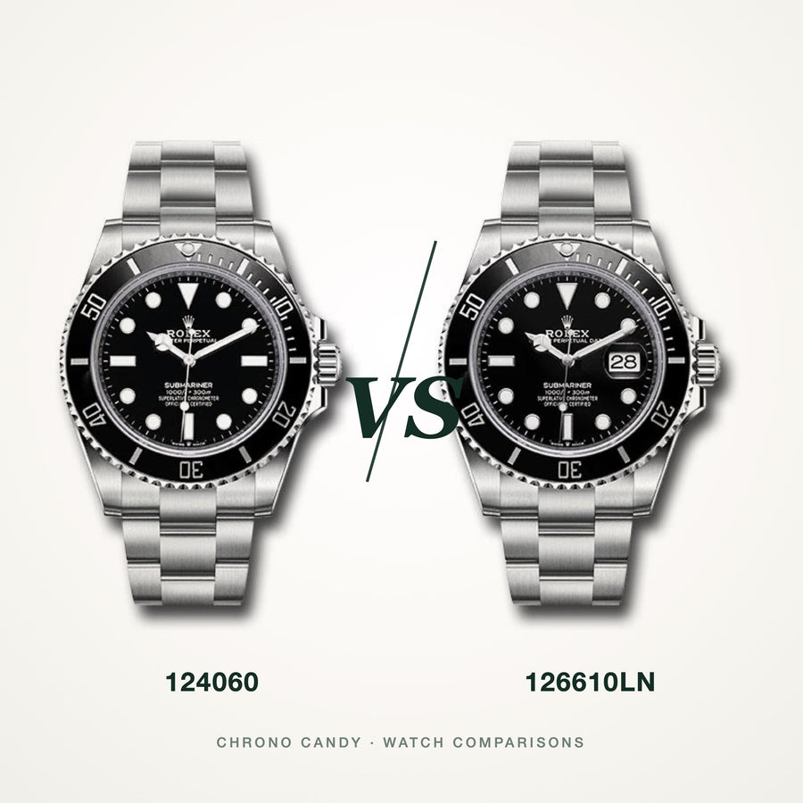 Rolex Submariner 124060 vs 126610LN: No-Date or Date?
