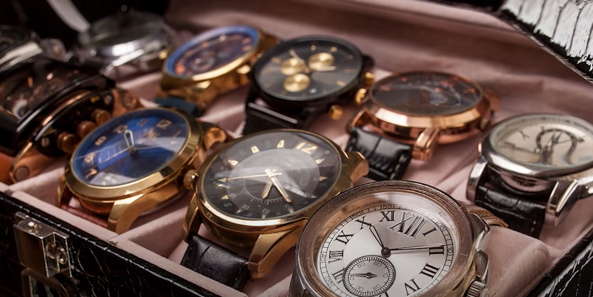 an array of various Italian watches