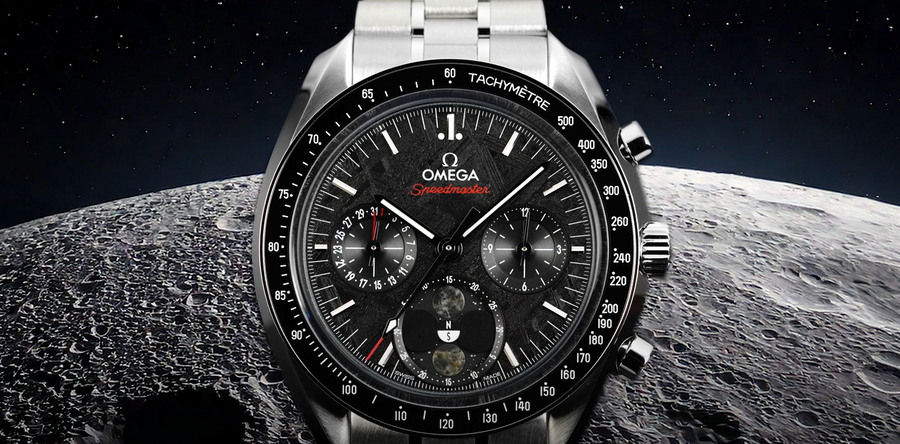 Omega Speedmaster Meteorite Moonphase