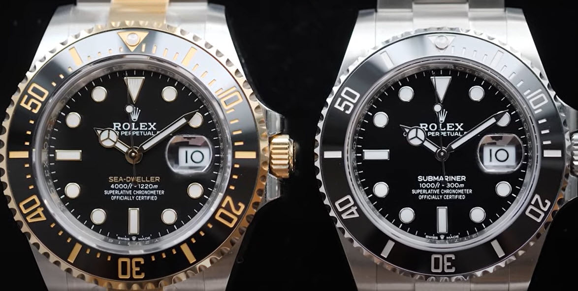 Rolex Sea Dweller vs Submariner: A Deep Dive
