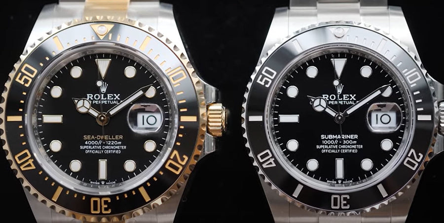 Rolex Sea Dweller vs Submariner: A Deep Dive