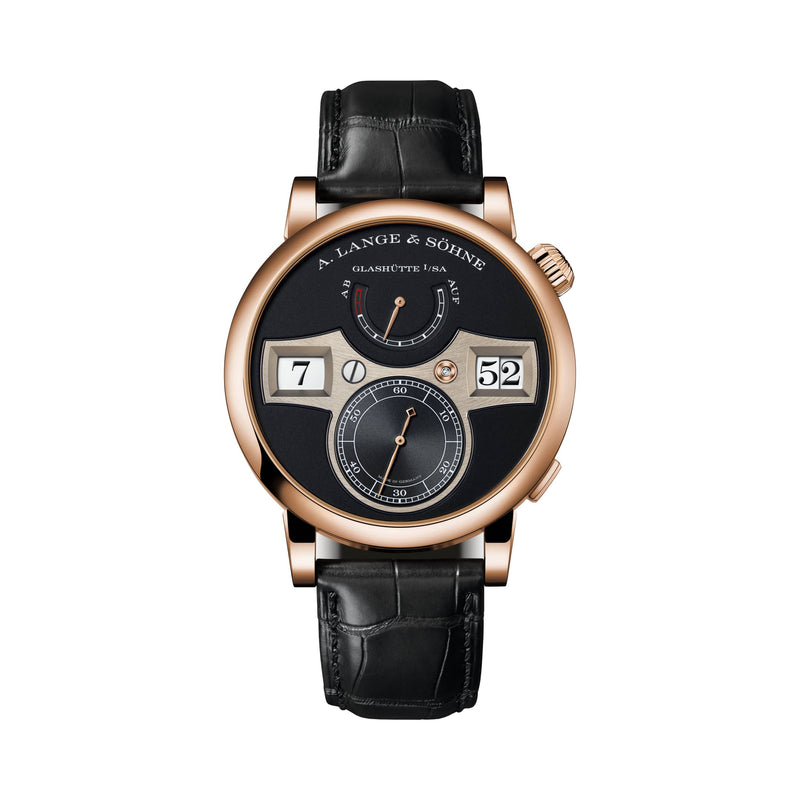 A. Lange & Söhne Zeitwerk - Pink Gold - Black Dial Ref. # 142.031