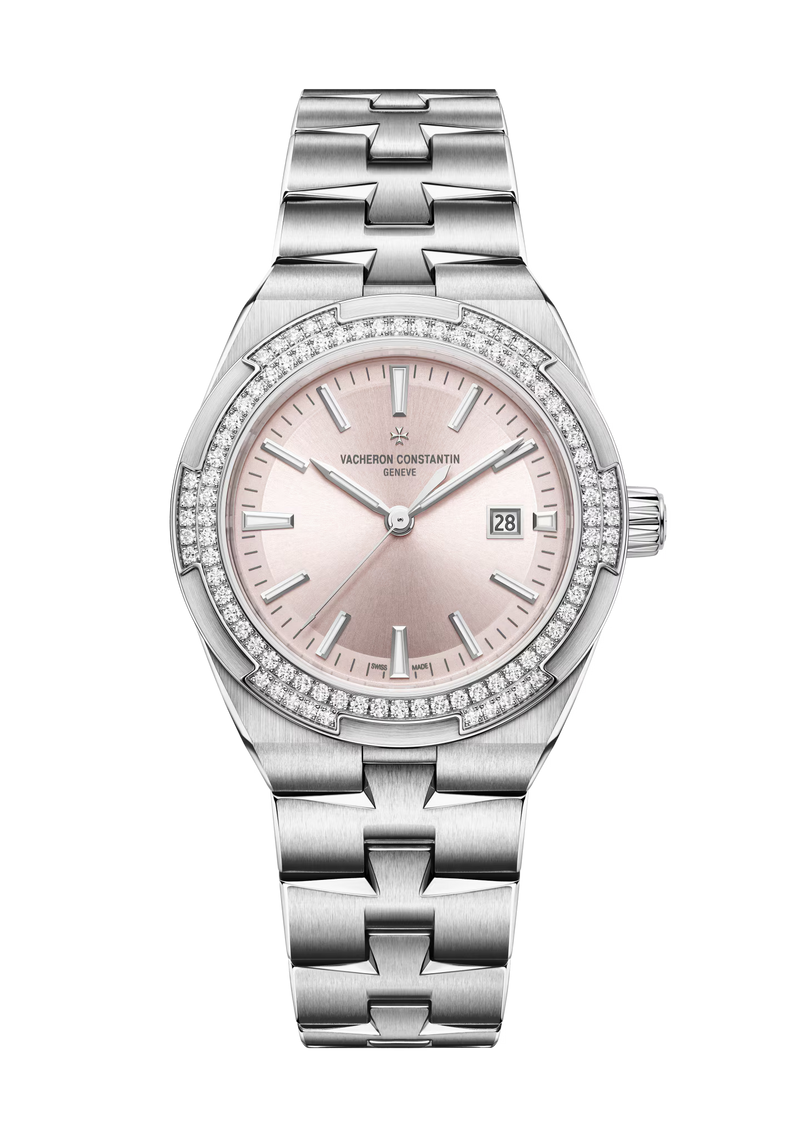 Vacheron Constantin Overseas Self-Winding 35mm - Steel - Pink Dial Ref. # 4605V/200A-B971