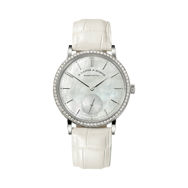 A. Lange & Söhne Saxonia Automatic - 18 Carat White Gold Ref. # 840.029