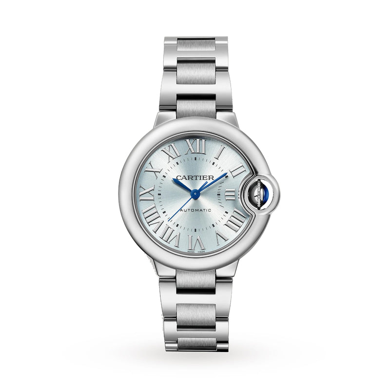 Cartier Ballon Bleu de Cartier 33 33mm - Steel - Blue Dial Ref. # WSBB0062