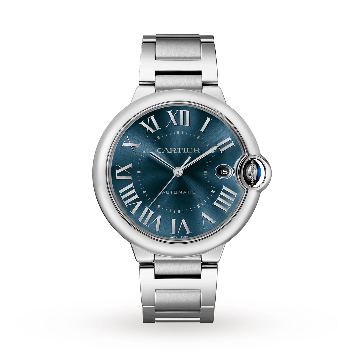 Cartier Ballon Bleu de Cartier 40 40mm - Steel - Blue Dial Ref. # WSBB0061