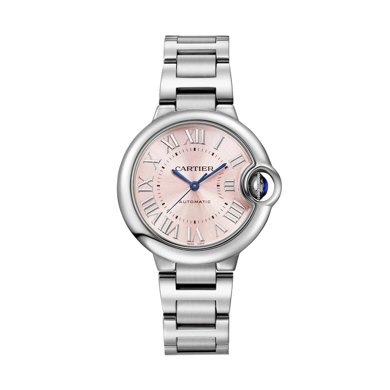 Cartier Ballon Bleu de Cartier 33 33mm - Steel - Sunray Dial Ref. # WSBB0068
