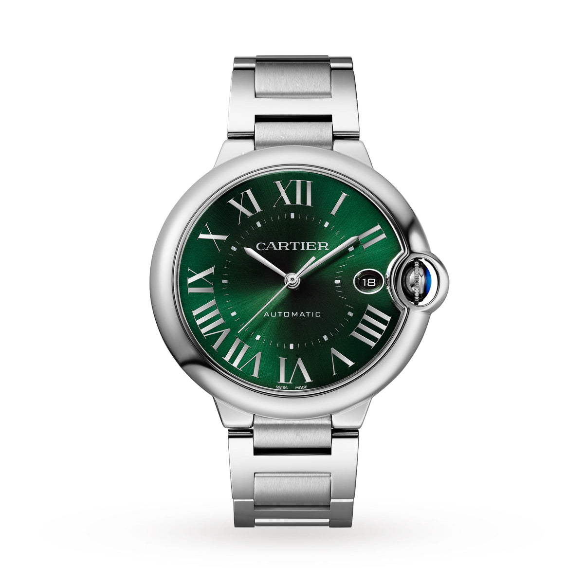 Cartier Ballon Bleu de Cartier 40 40mm - Steel - Green Dial Ref. # WSBB0071