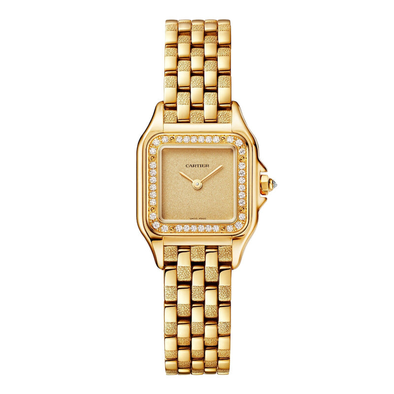 Cartier Panthère de Cartier Small Model 22mm - Yellow Gold - Gold Dial Ref. # WJPN0057