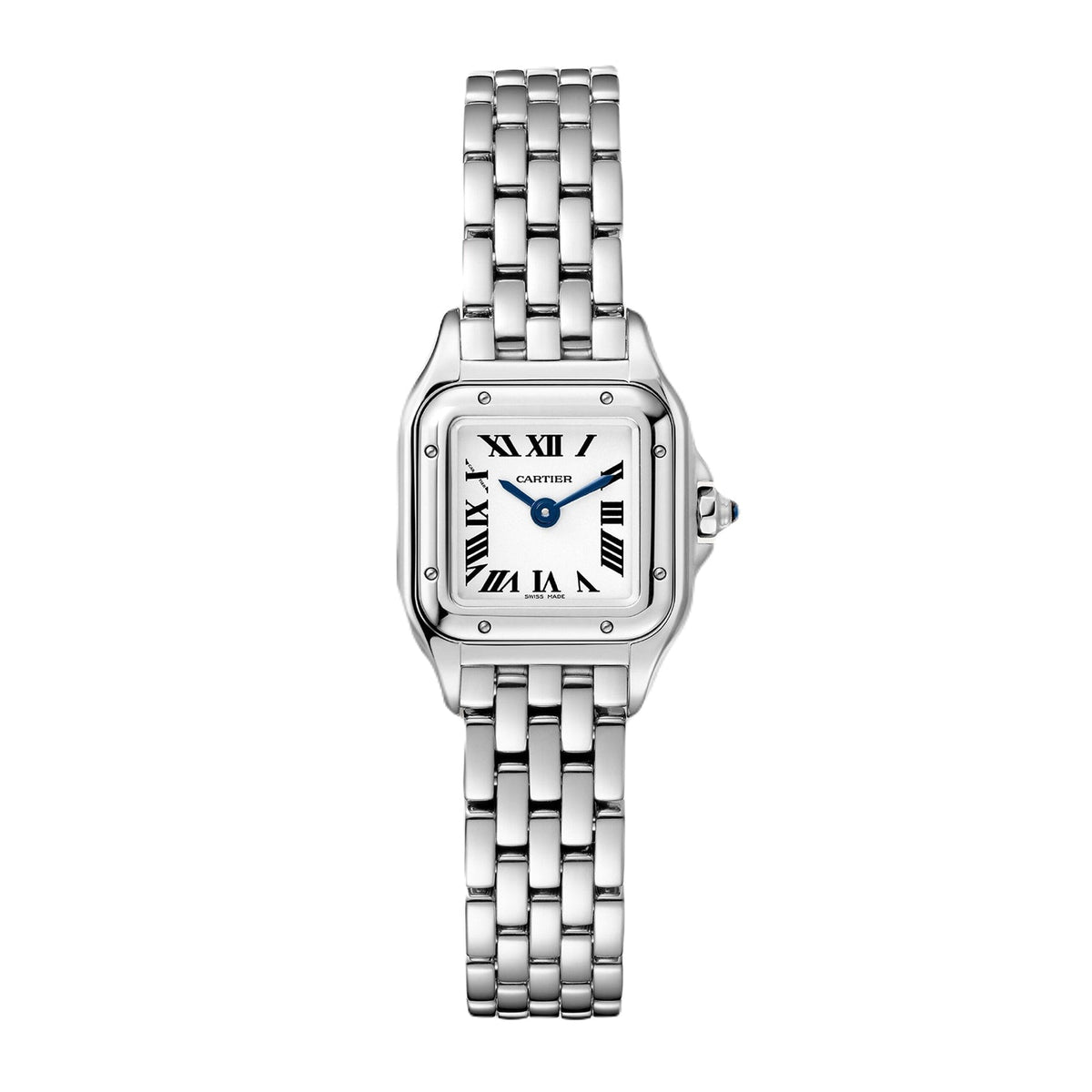Cartier Panthère de Cartier Mini Model 20mm - Steel - Silver Dial Ref. # WSPN0012