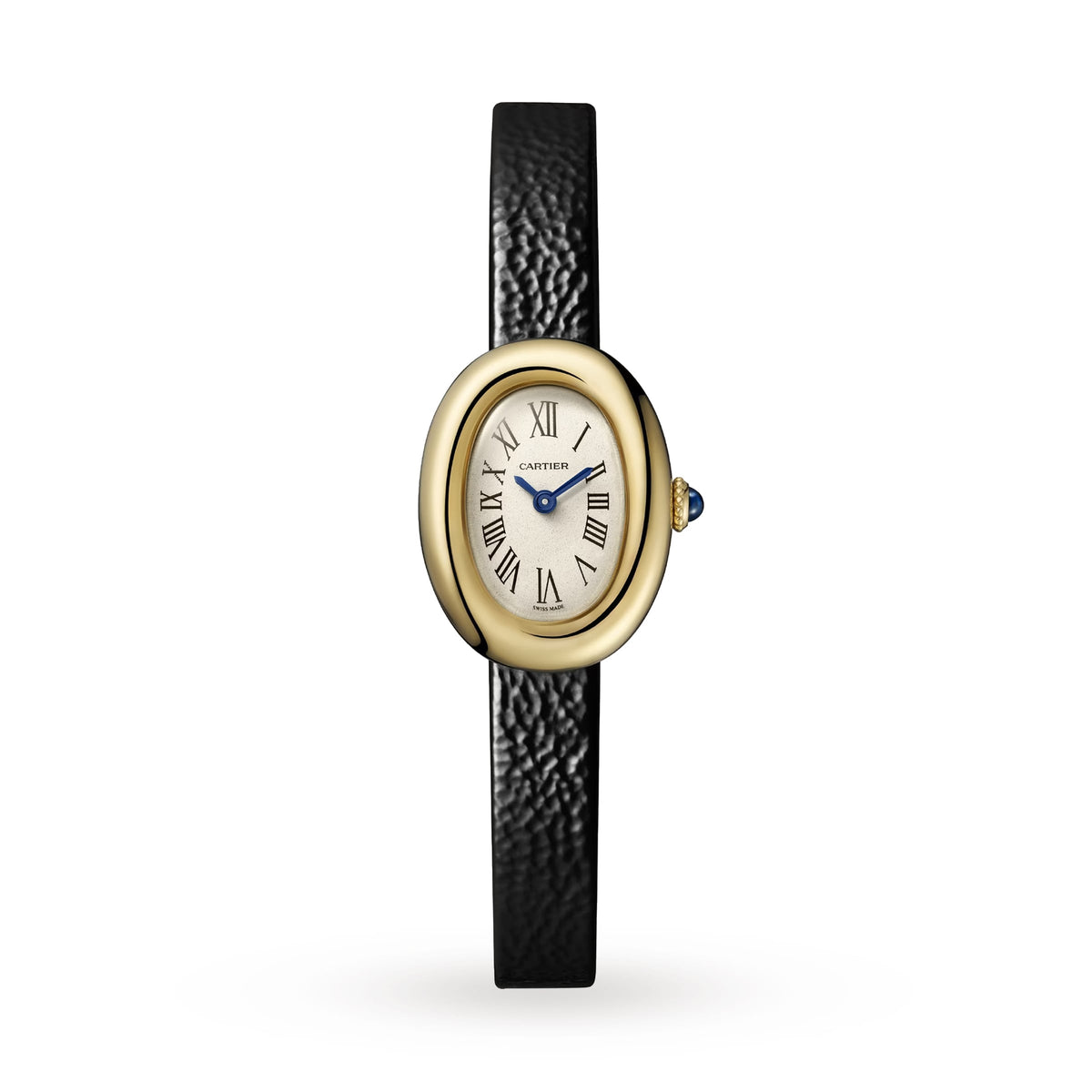 Cartier Baignoire Mini Model 19mm - Yellow Gold - Silver Dial Ref. # WGBA0041