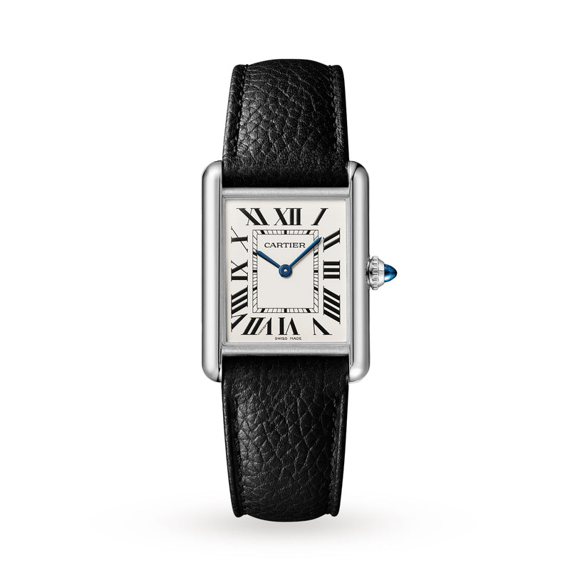 Cartier Tank Must de Cartier Large Model 25.5mm - Steel - White Dial Ref. # WSTA0136