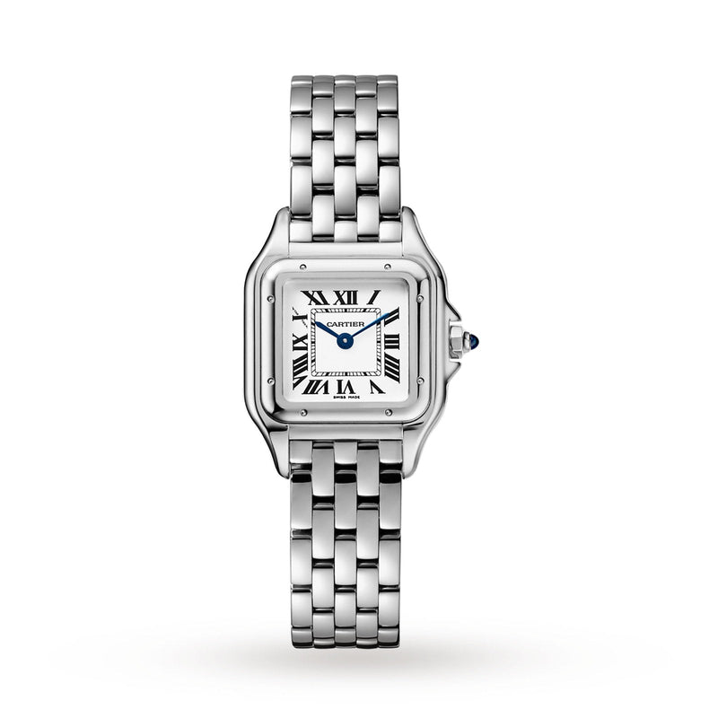 Cartier Panthère de Cartier Small Model 23mm - Steel - Silver Dial Ref. # WSPN0013