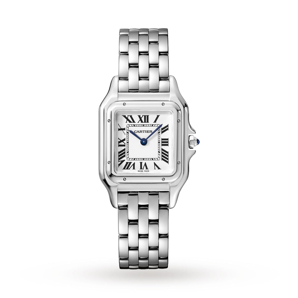 Cartier Panthère de Cartier Medium Model 27mm - Steel - White Dial Ref. # WSPN0015