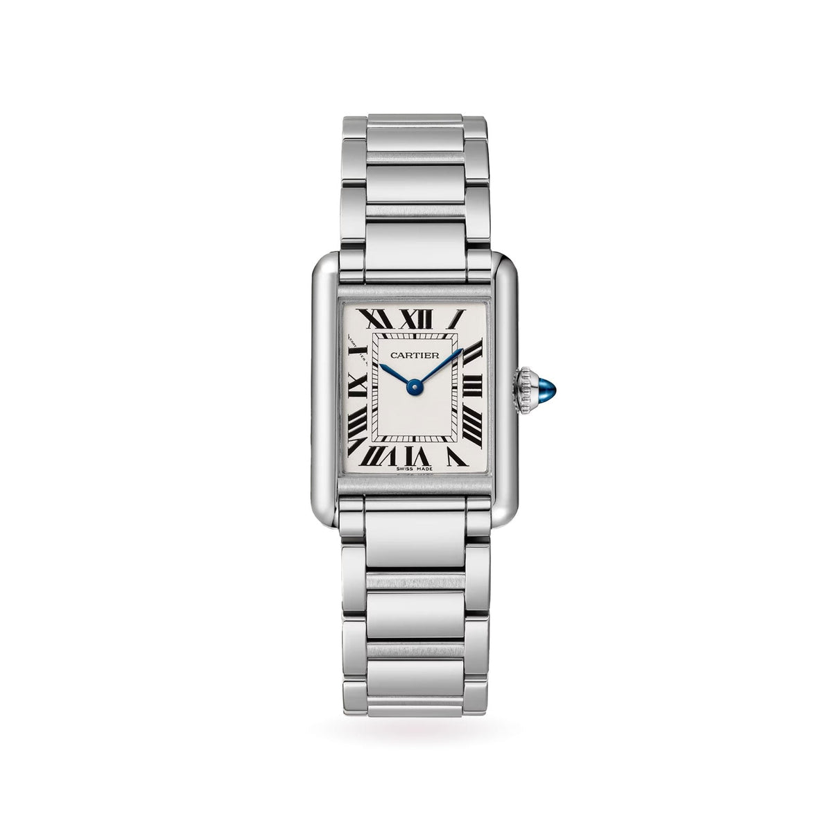 Cartier Tank Must de Cartier Small Model 22mm - Steel - Silver Dial Ref. # WSTA0107