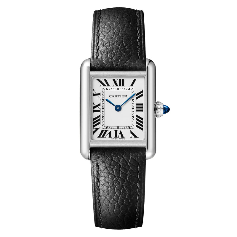 Cartier Tank Must SolarBeat™ Small Model 22mm - Steel - White Dial Ref. # WSTA0137