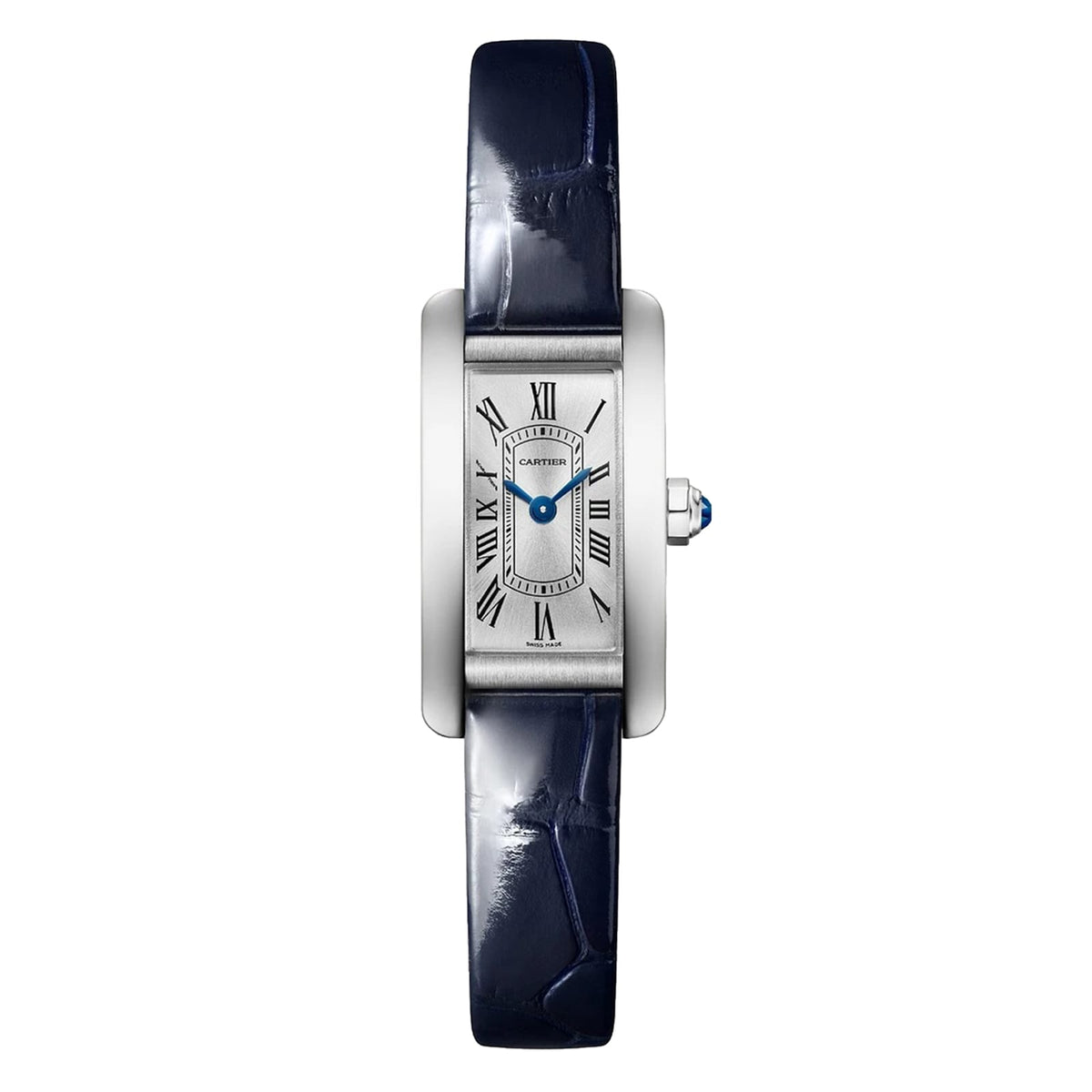Cartier Tank Américaine Mini Model 15.5mm - Steel - White Dial Ref. # WSTA0116