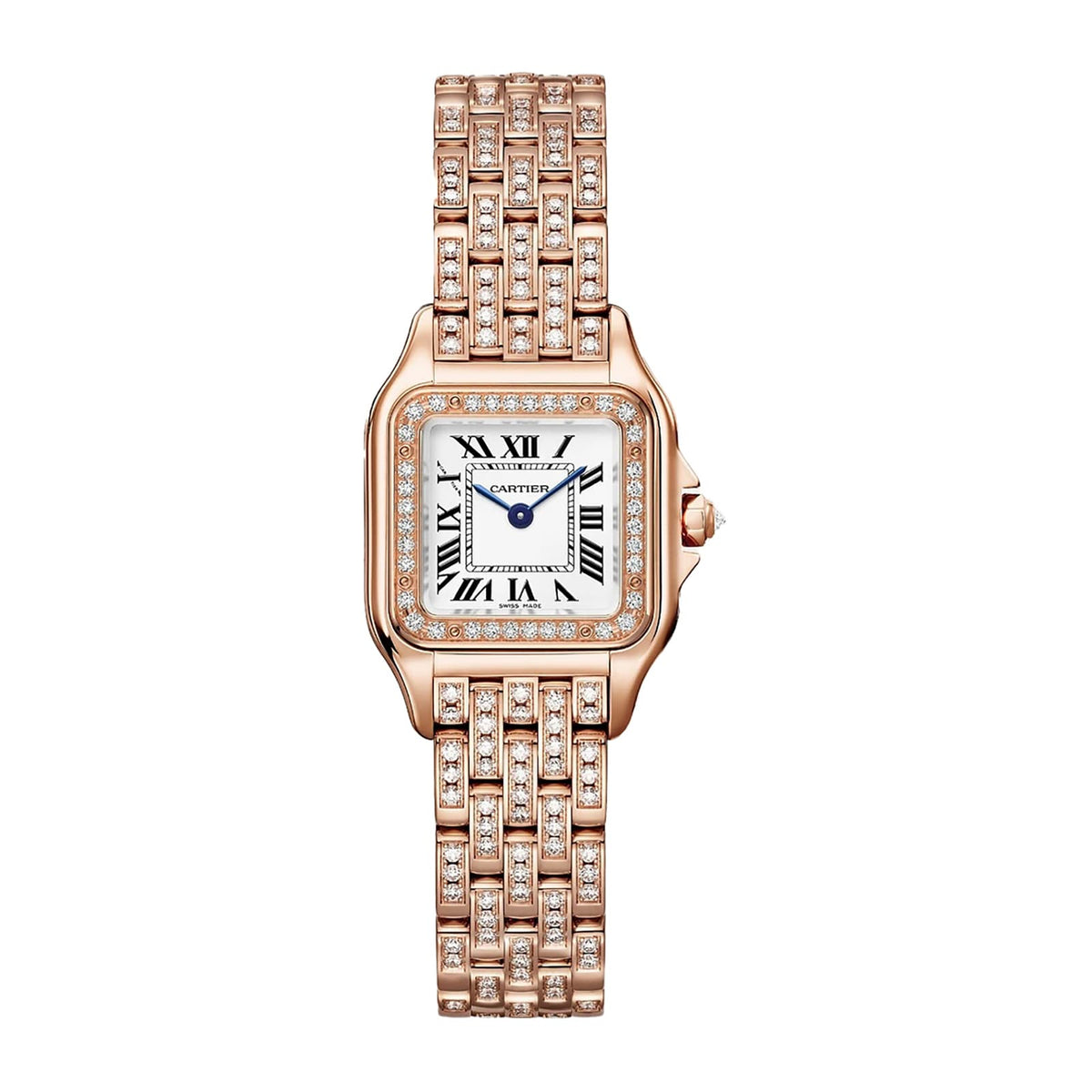 Cartier Panthère de Cartier Small Model 22mm - Rose Gold - White Dial Ref. # WJPN0061