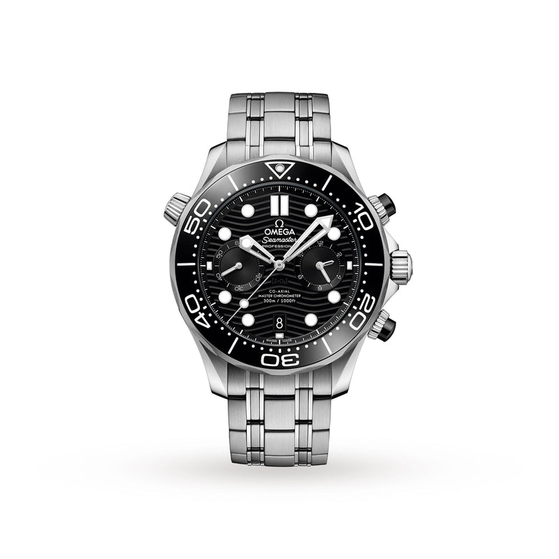 Omega Seamaster Diver 300M 44mm - Steel - Black Dial Ref. # 210.30.44.51.01.001