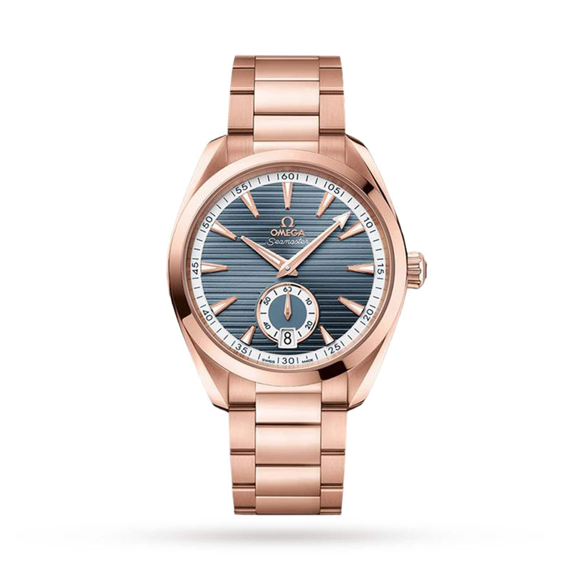 Omega Seamaster Aqua Terra 150M 41mm - Rose Gold - Blue Dial Ref. # 220.50.41.21.03.001