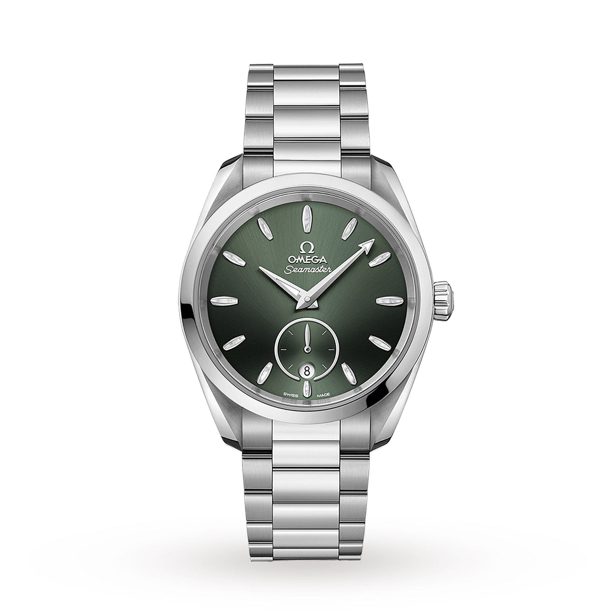 Omega Seamaster Aqua Terra 150M 38mm - Steel - Plain Green Dial Ref. # 220.10.38.20.10.001