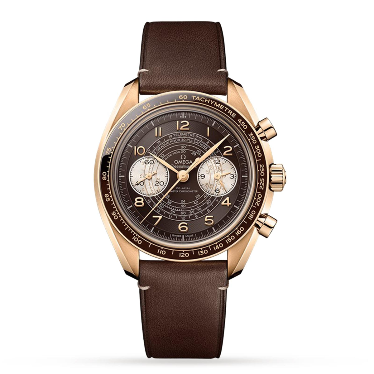Omega Speedmaster Chronoscope 43mm - Bronze - Brown Dial Ref. # 329.92.43.51.10.001