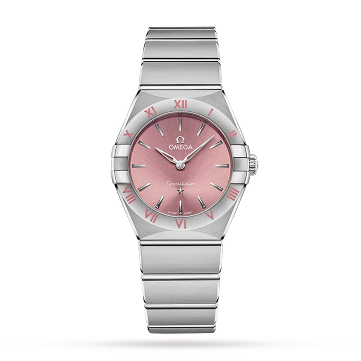 Omega Constellation 28mm - Steel - Pink Dial Ref. # 131.10.28.60.11.001