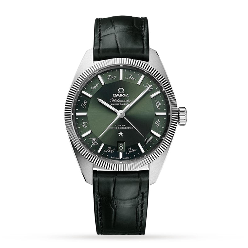 Omega Constellation Globemaster 41mm - Steel - Green Dial Ref. # 130.33.41.22.10.001