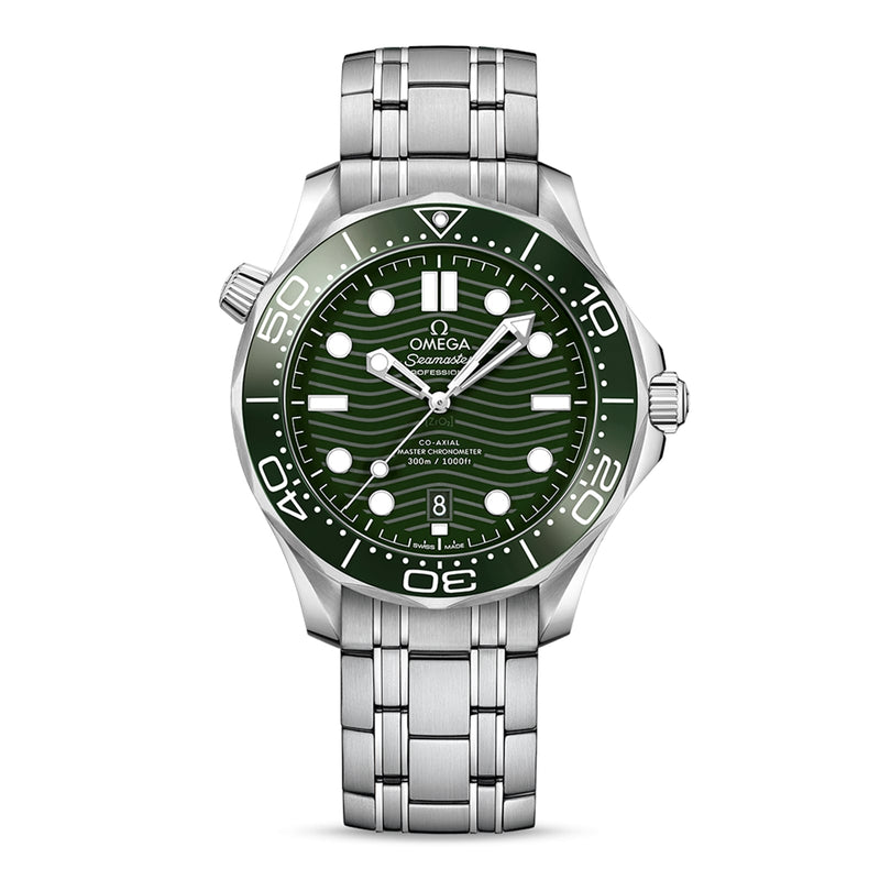 Omega Seamaster Diver 300M 42mm - Steel - Green Dial Ref. # 210.30.42.20.10.001