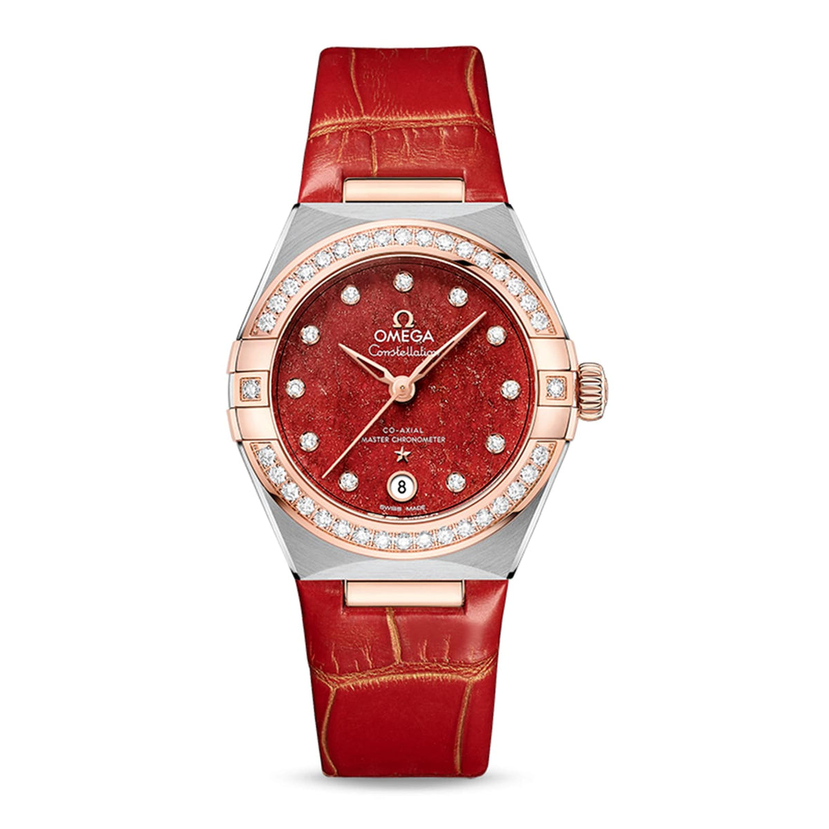 Omega Constellation 29mm - Red Dial Ref. # 131.28.29.20.99.002