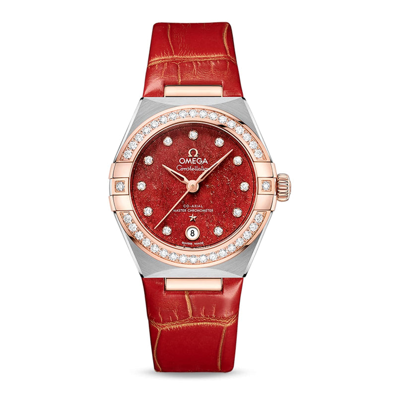 Omega Constellation 29mm - Red Dial Ref. # 131.28.29.20.99.002