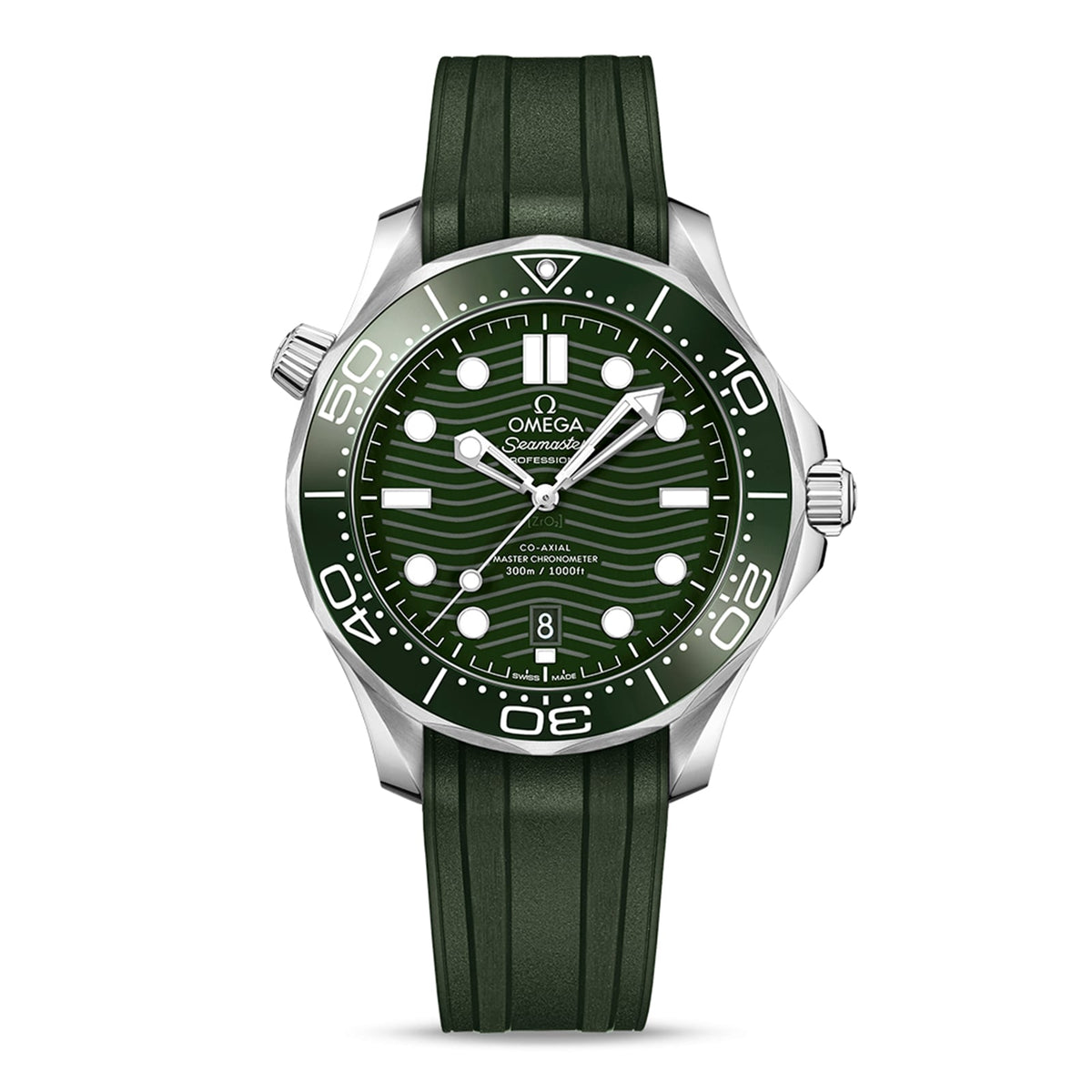 Omega Seamaster Diver 300M 42mm - Steel - Green Dial Ref. # 210.32.42.20.10.001