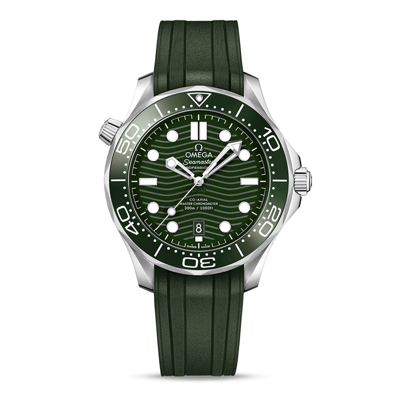 Omega Seamaster Diver 300M 42mm - Steel - Green Dial Ref. # 210.32.42.20.10.001
