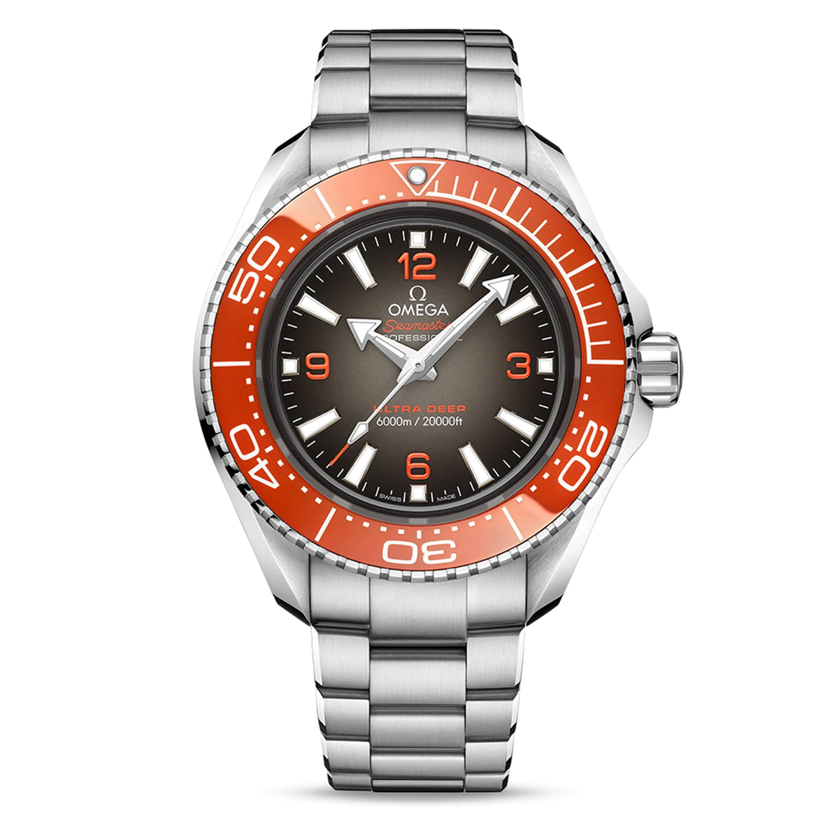 Omega Seamaster Planet Ocean 6000M 45.5mm - Steel - Grey Dial Ref. # 215.30.46.21.06.001
