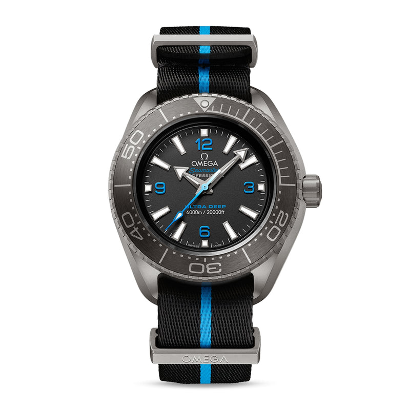 Omega Seamaster Planet Ocean 6000M 45.5mm - Titanium - Black Dial Ref. # 215.92.46.21.01.001