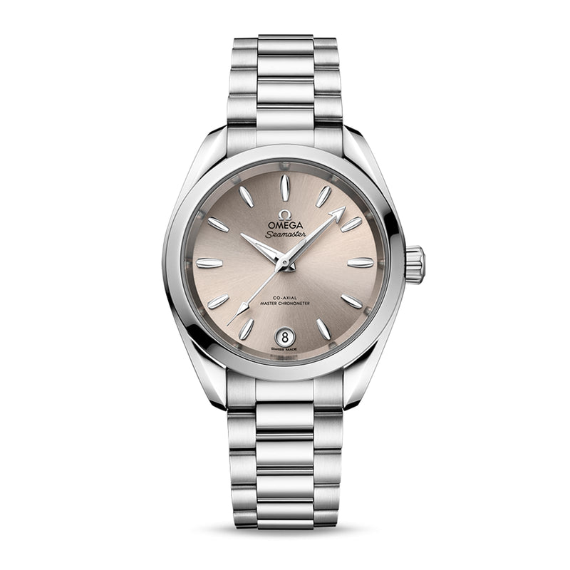 Omega Seamaster Aqua Terra 150M 34mm - Steel - Silver Dial Ref. # 220.10.34.20.09.001