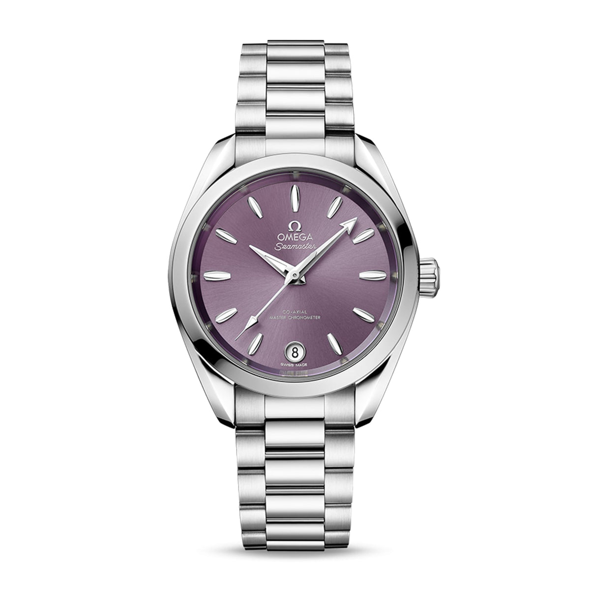 Omega Seamaster Aqua Terra 150M 34mm - Steel - Purple Dial Ref. # 220.10.34.20.10.002