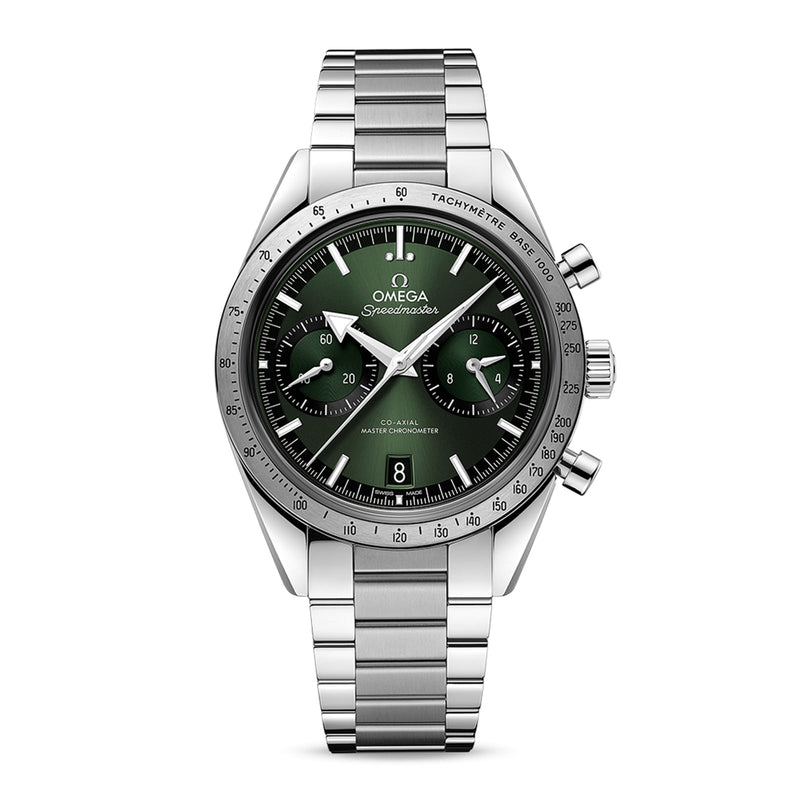 Omega Speedmaster '57 40.5mm - Steel - Green Dial Ref. # 332.10.41.51.10.001
