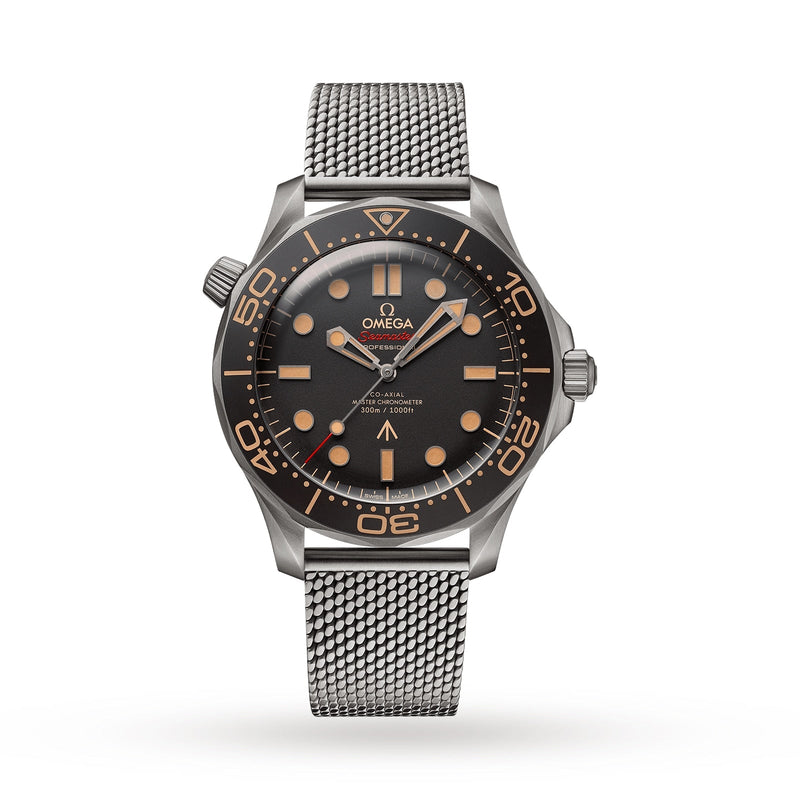 Omega Seamaster Diver 300M James Bond 007 Edition 42mm - Titanium - Black Dial Ref. # 210.90.42.20.01.001