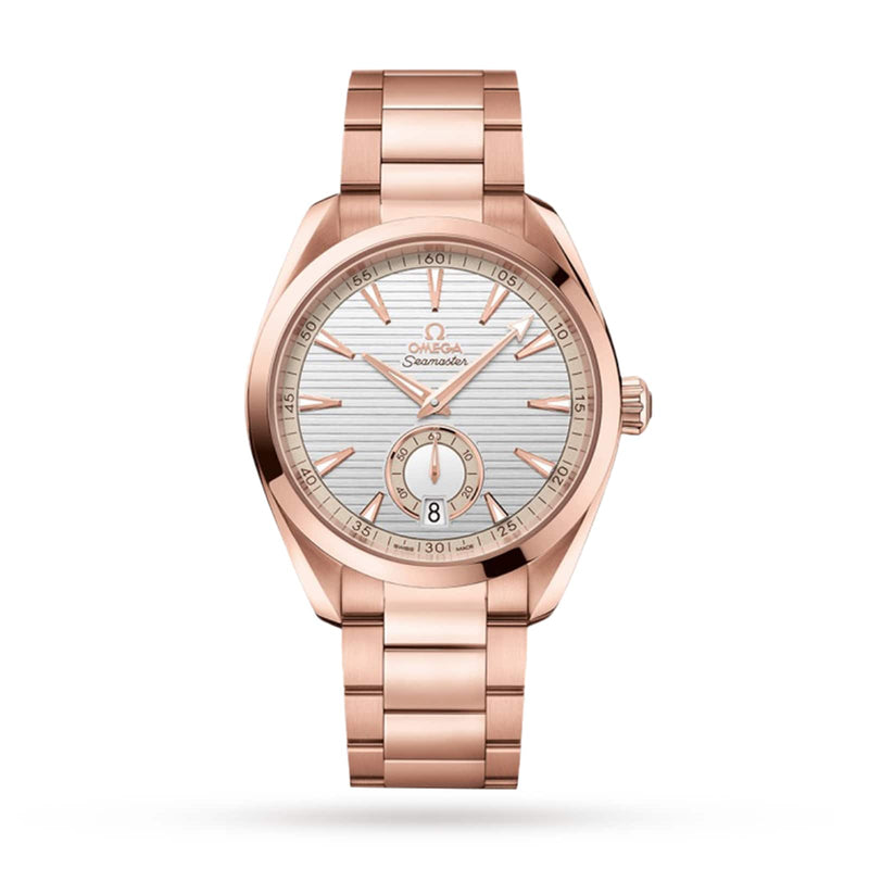 Omega Seamaster Aqua Terra 150M 41mm - Rose Gold - Silver Dial Ref. # 220.50.41.21.02.002
