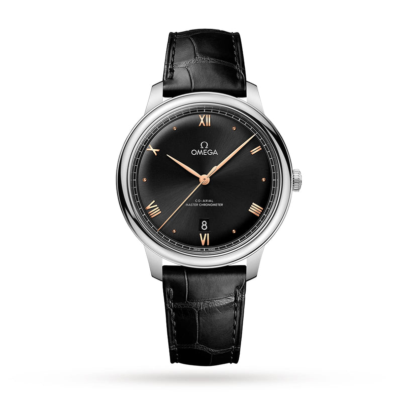 Omega De Ville Prestige 40mm - Steel - Black Dial Ref. # 434.13.40.20.01.001
