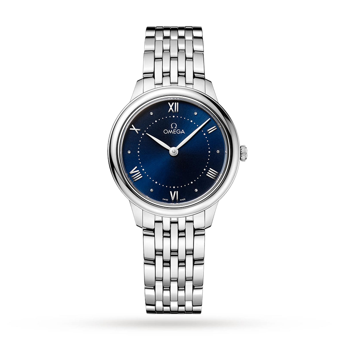 Omega De Ville Prestige 30mm - Steel - Blue Dial Ref. # 434.10.30.60.03.001