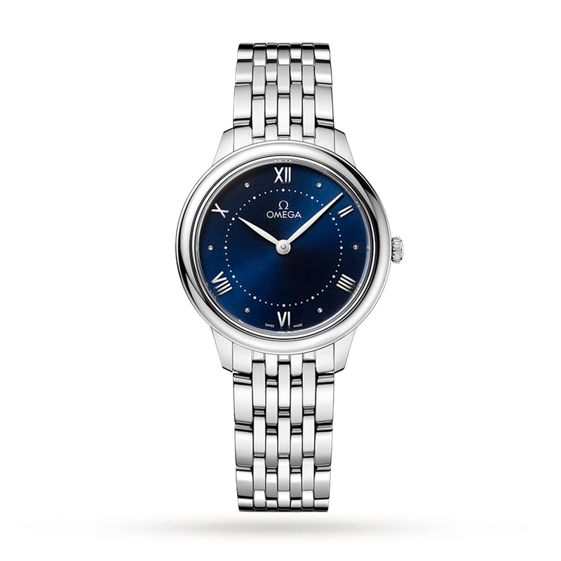 Omega De Ville Prestige 30mm - Steel - Blue Dial Ref. # 434.10.30.60.03.001