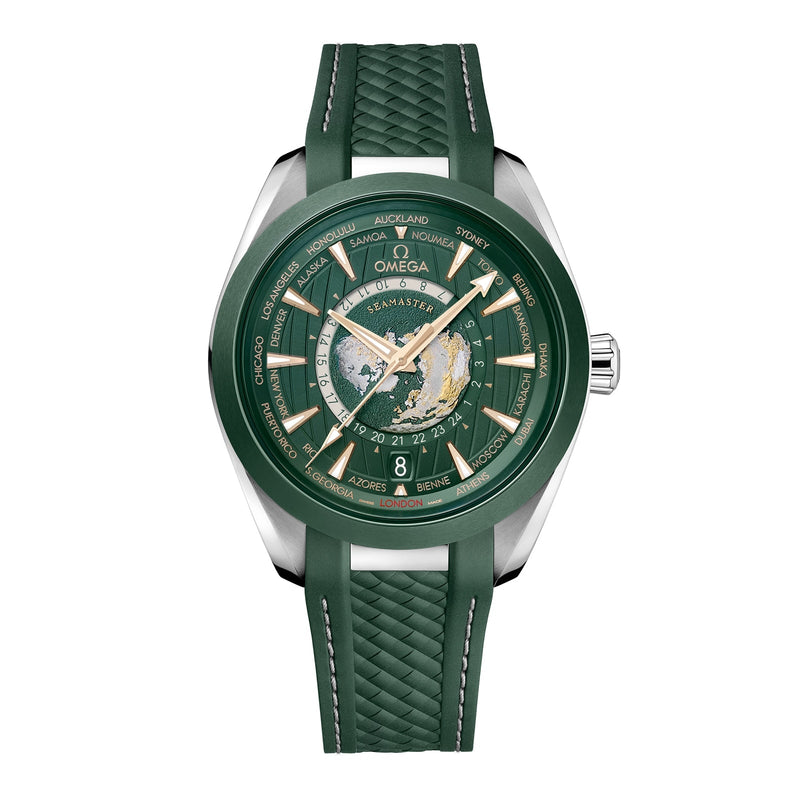 Omega Seamaster Aqua Terra 150M 43mm - Steel - Green Dial Ref. # 220.32.43.22.10.001