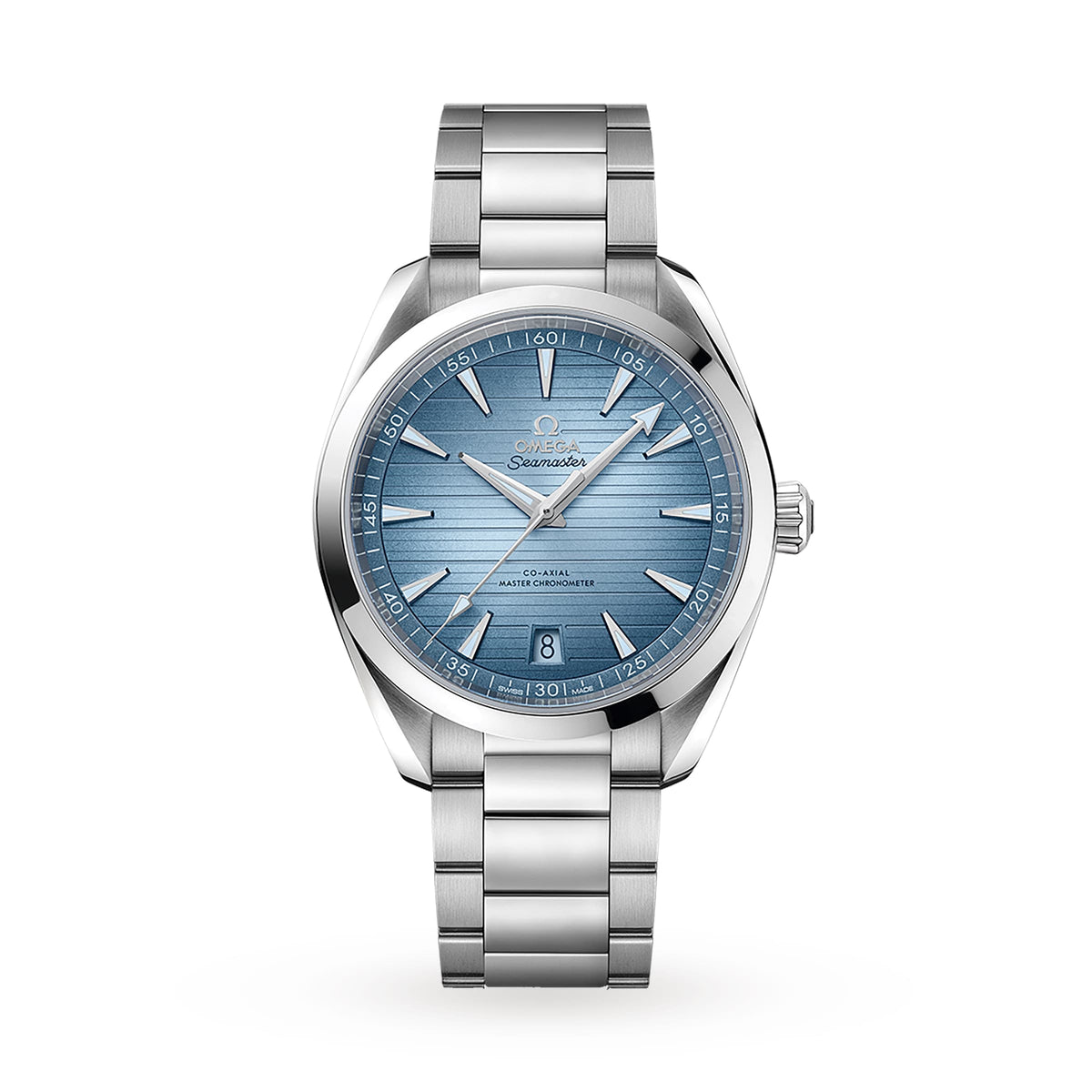 Omega Seamaster Aqua Terra 150M 41mm - Steel - Wave Blue Dial Ref. # 220.10.41.21.03.005